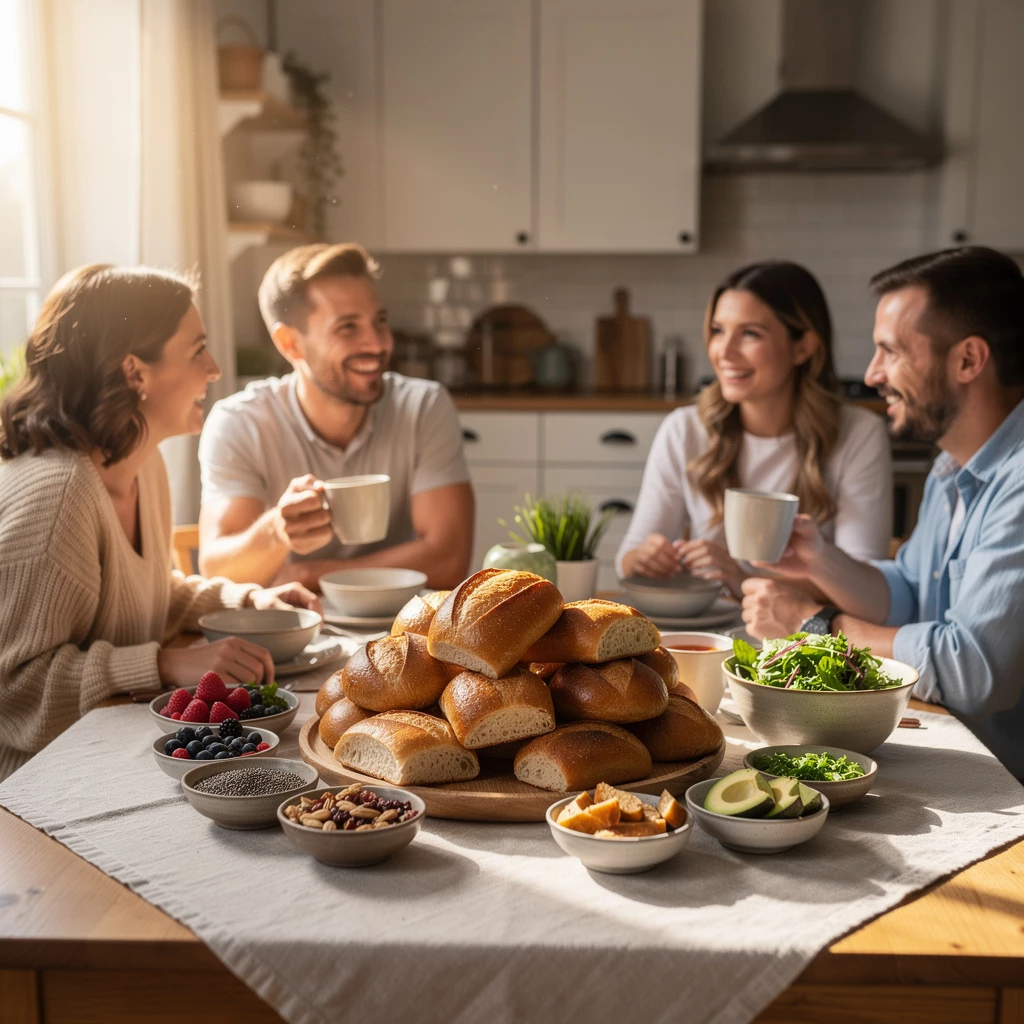 Sonntagsbrötchen mit Superfood – Knusprig, nährend und einfach genial