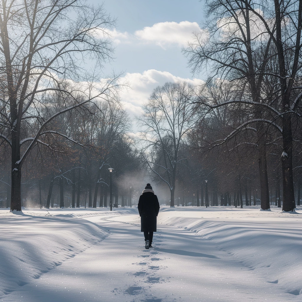 Sich selbst Licht an trüben, dunklen Tagen schaffen, stärkt die Gesundheit.