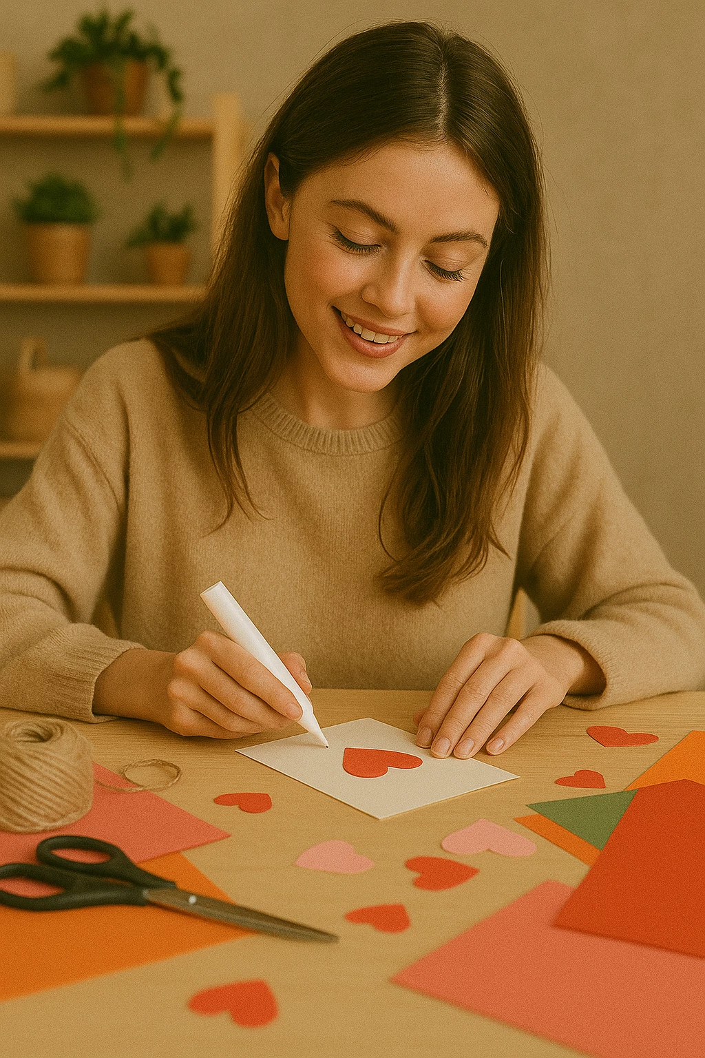 Ein bisschen Papier, ein paar Ideen – und ganz viel Herz: Kreatives Verpacken beginnt oft ganz entspannt am Küchentisch.