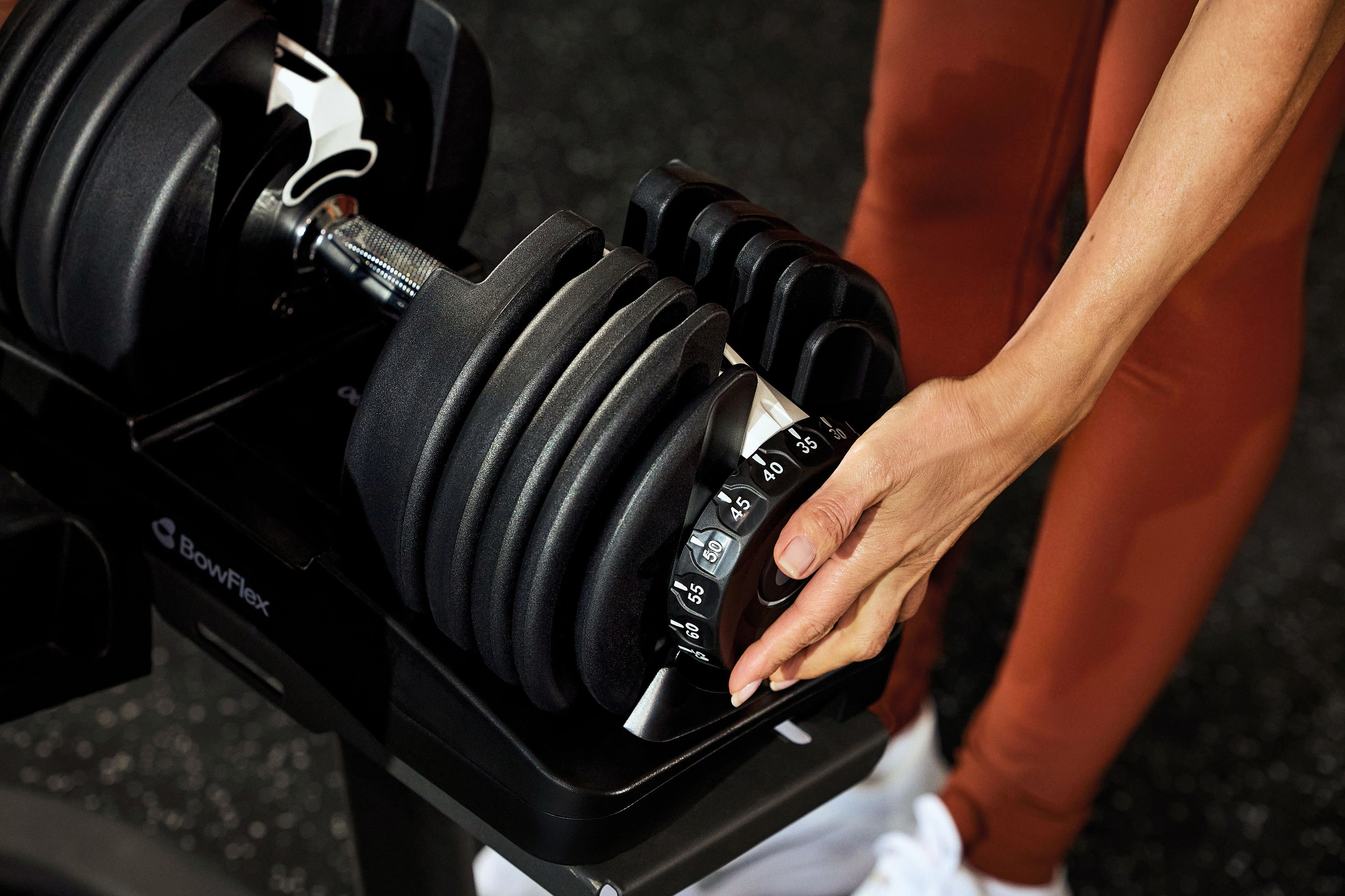Das pfiffige Drehsystem der BowFlex SelectTech 90, © BowFlex