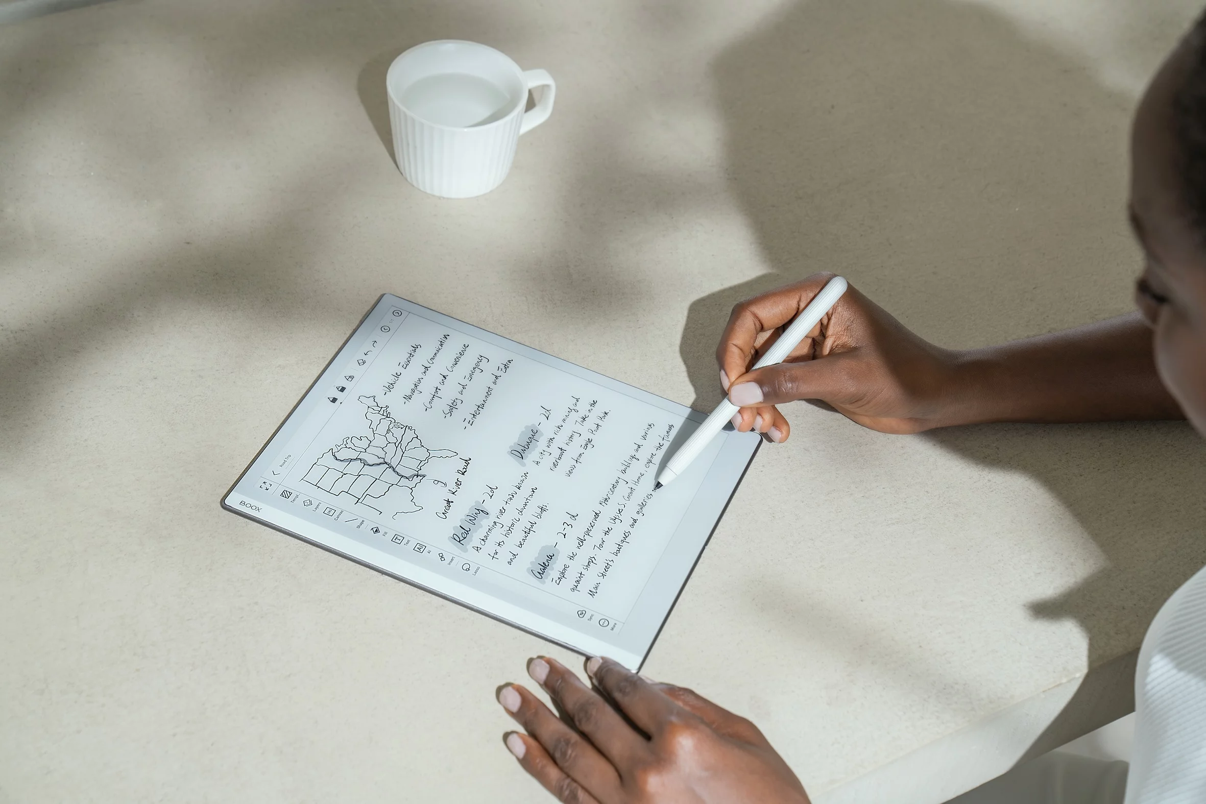 Notizen schreiben wie auf Papier (C) BOOX