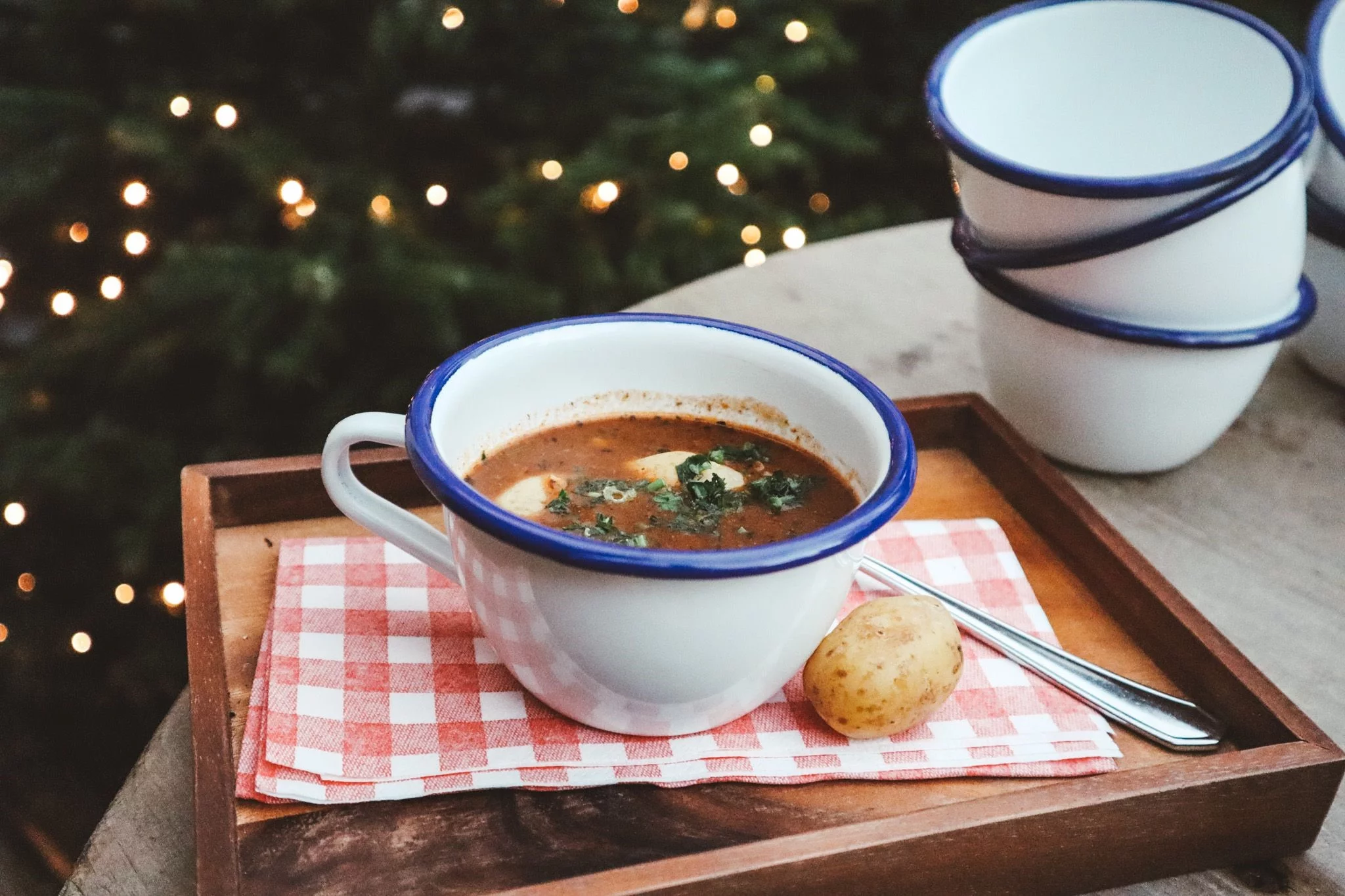 Leckereien der alpinen Küche des Parkhotels. 