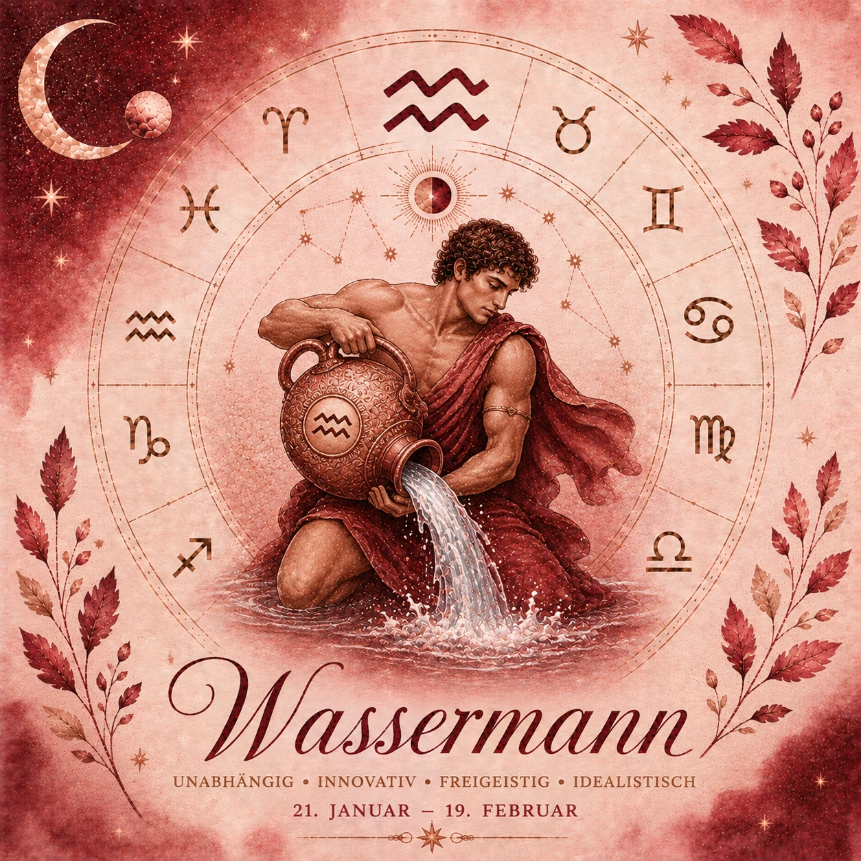 Wassermänner erleben einen emotionaleren September und erkennen, dass Vertrauen und Unabhängigkeit keine Gegensätze sein müssen. (KI-generiert)