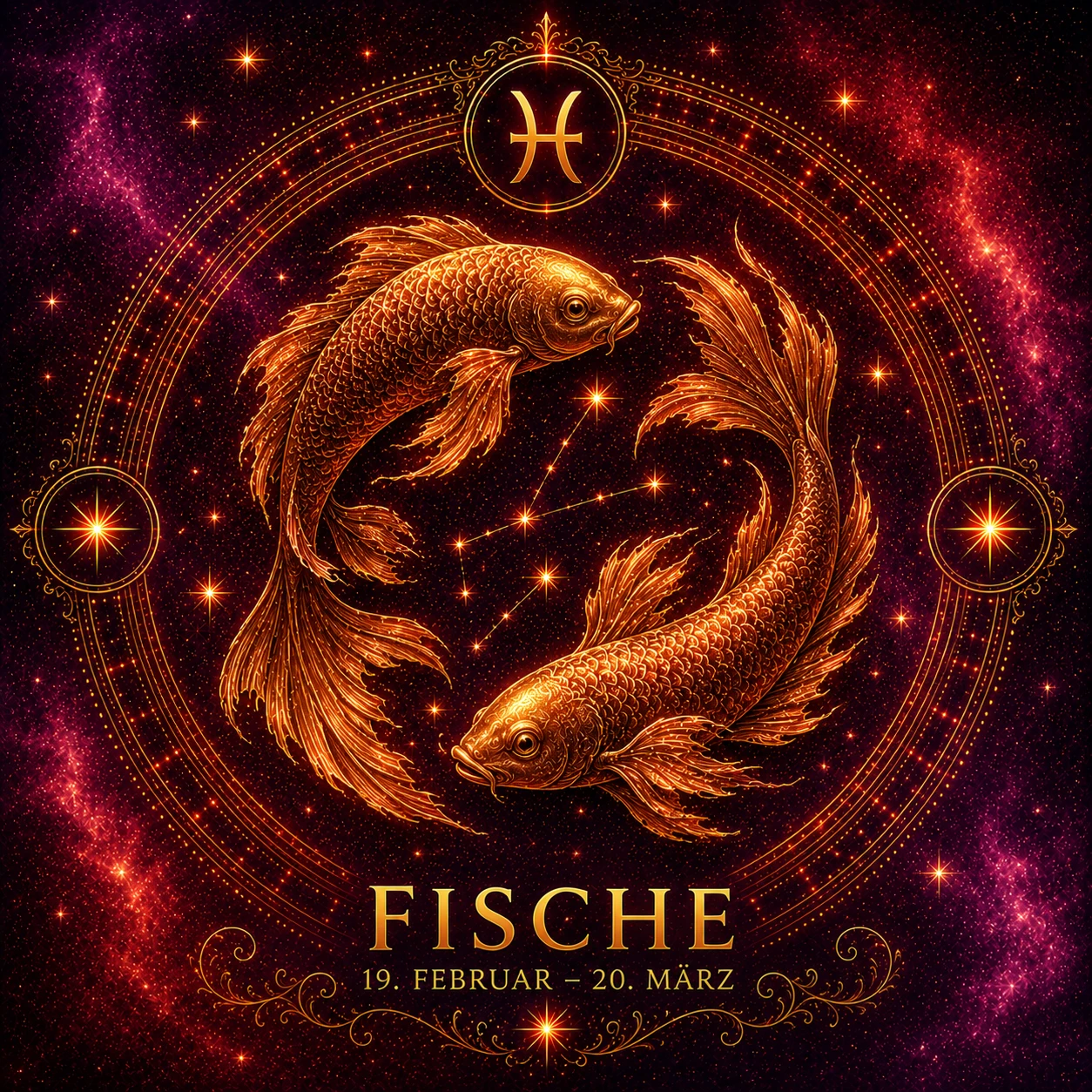 Fische erleben im Juni emotionale Tiefe, Intuition und romantische Sternstunden. (KI-generiert)