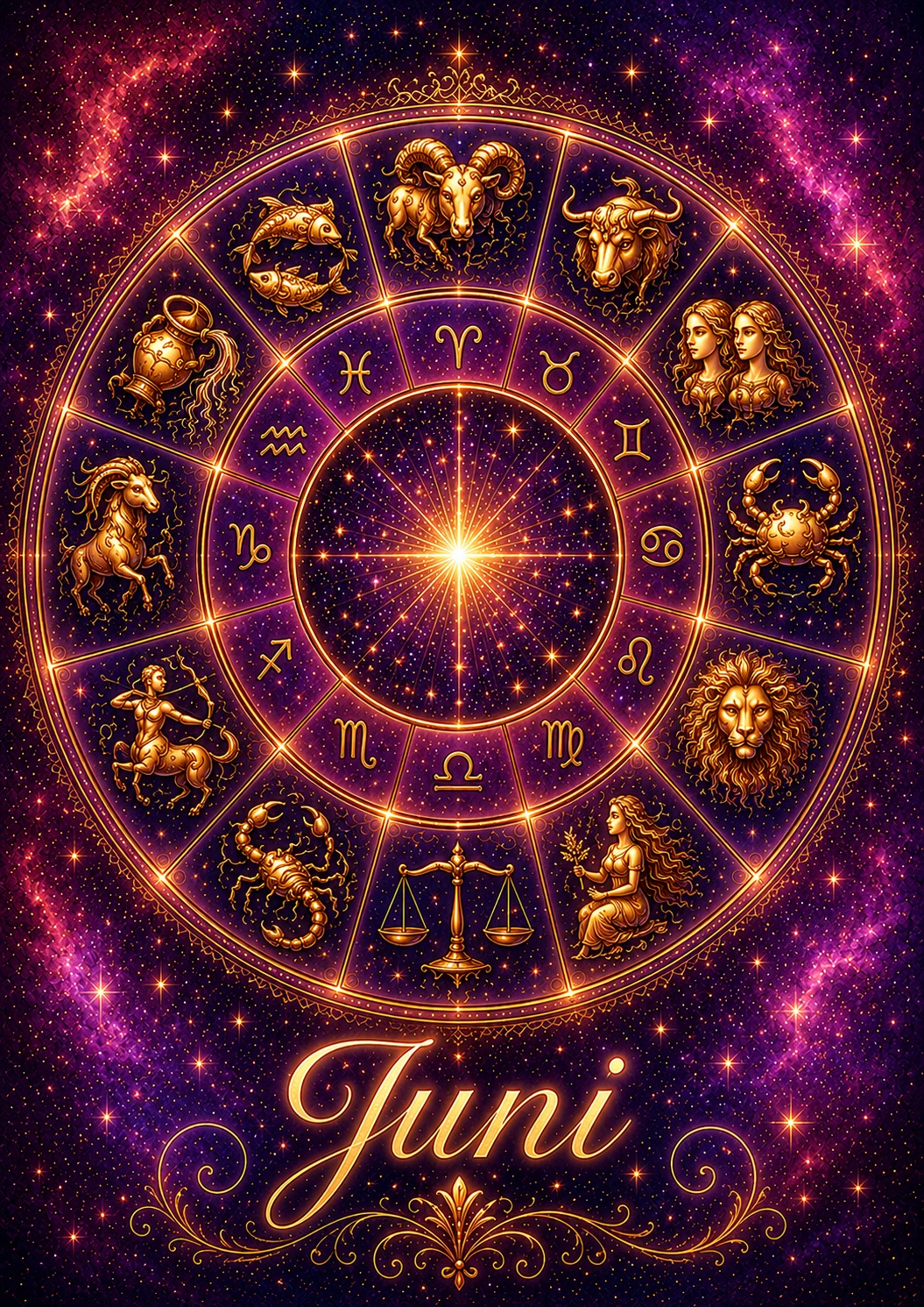 Horoskop Juni 2026: Das erwartet Ihr Sternzeichen jetzt
