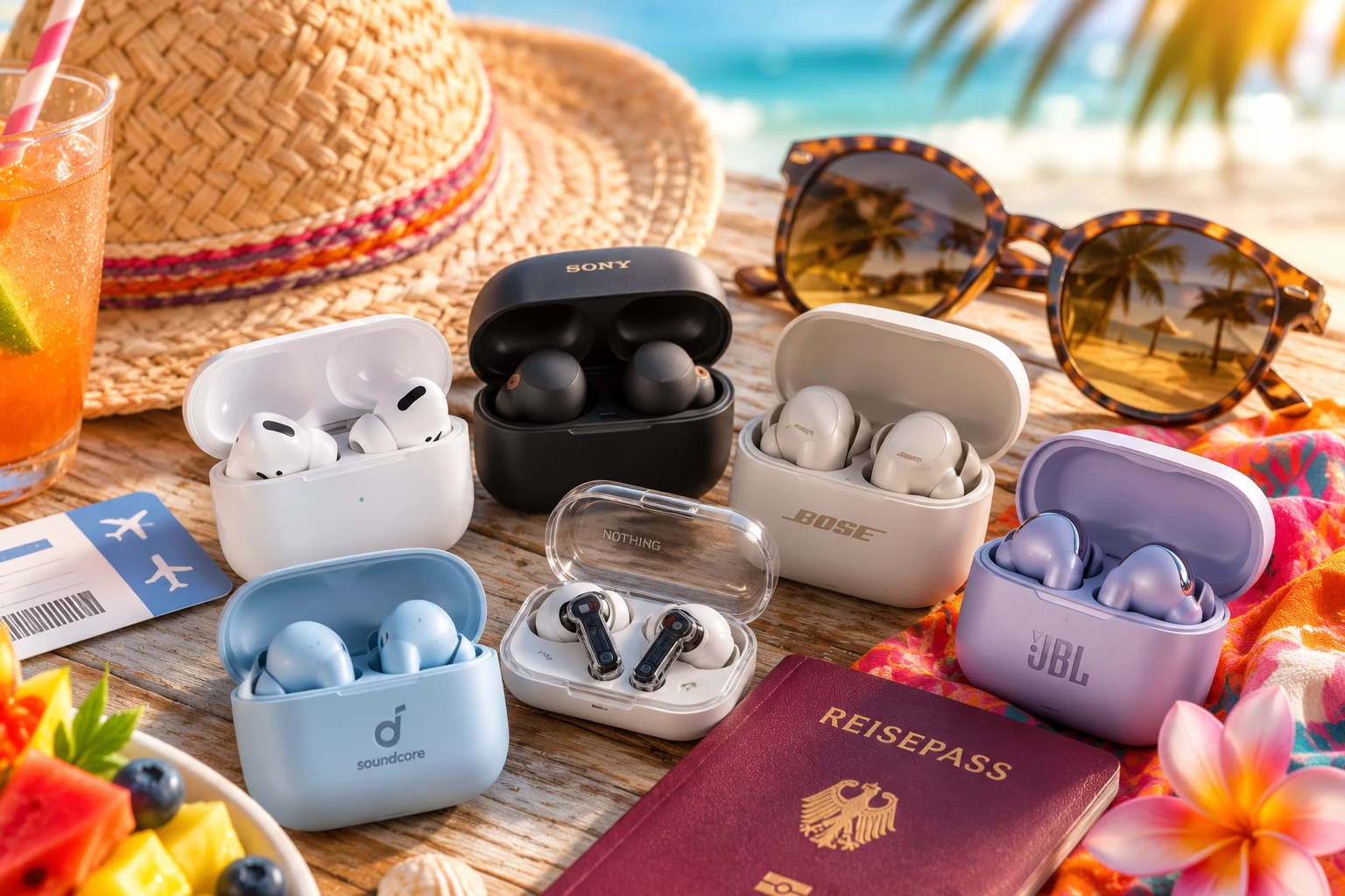 Die besten kabellosen Kopfh&ouml;rer f&uuml;r den Sommerurlaub 2026