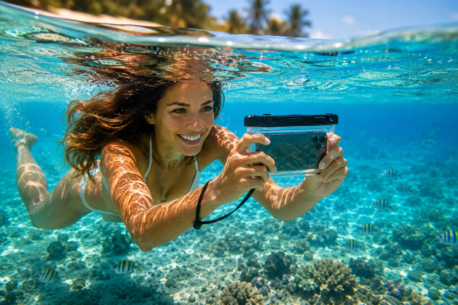 Wasserdichte Handyh&uuml;llen: Die besten Modelle f&uuml;r Pool & Strand