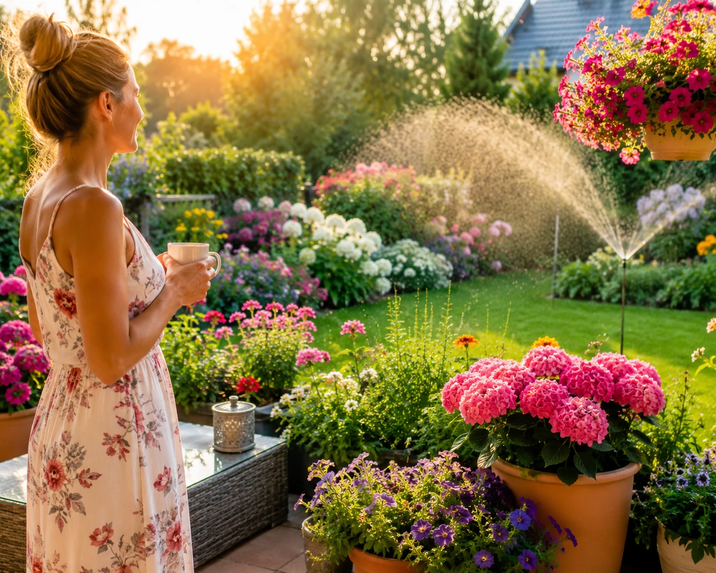 Gartenbew&auml;sserung im Sommer: Urlaubssysteme im Vergleich