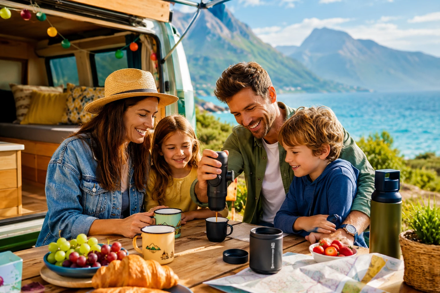 Familie im Urlaub:</strong /></p>
<h3>Wacaco Nanopresso: kompakter Einstieg in mobilen Espresso</h3>
<p>Die <a href=