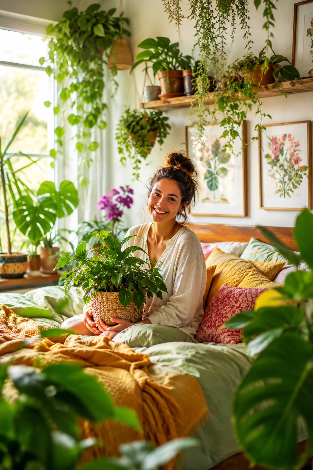 10 Pflanzen f&uuml;rs Schlafzimmer: besseres Raumklima & mehr Ruhe