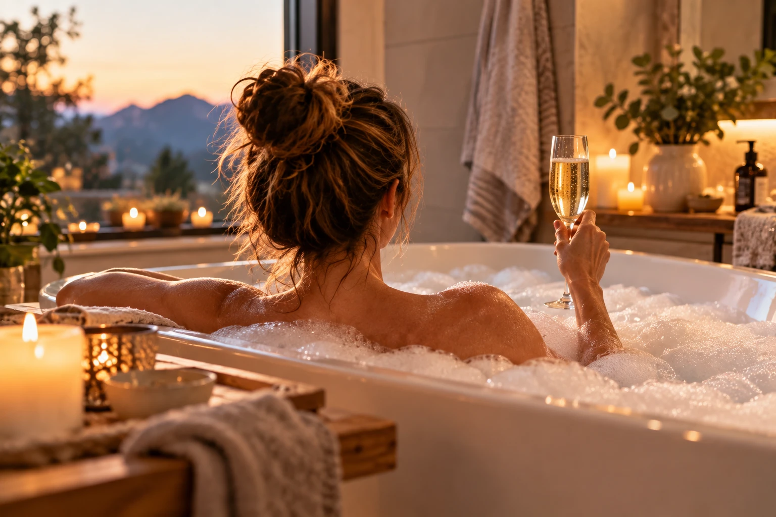 Das Badezimmer in ein Mini-Spa verwandeln (Bild KI generiert).webp