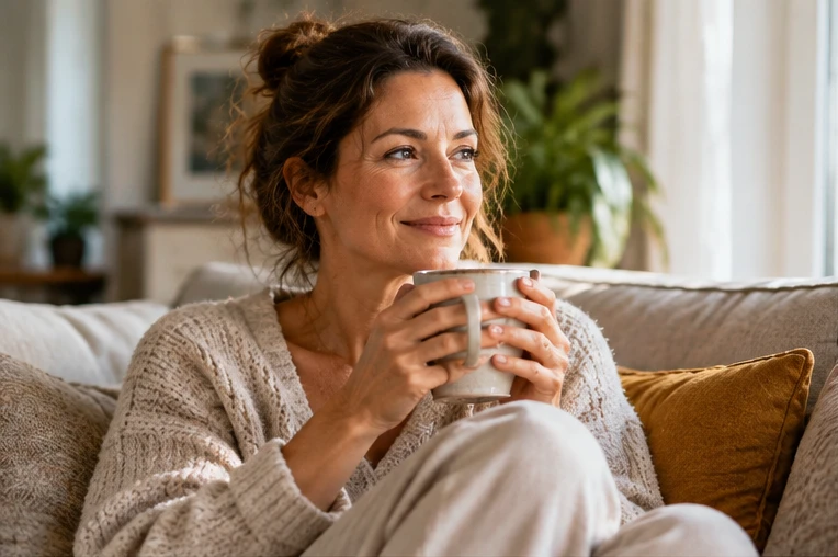 Den ersten Kaffee bewusst genießen (Bild KI generiert).webp