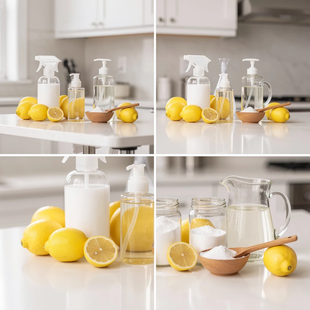 DIY-Putzmittel: Essig, Soda, Zitrone – Bewährte Rezepte & Anwendung