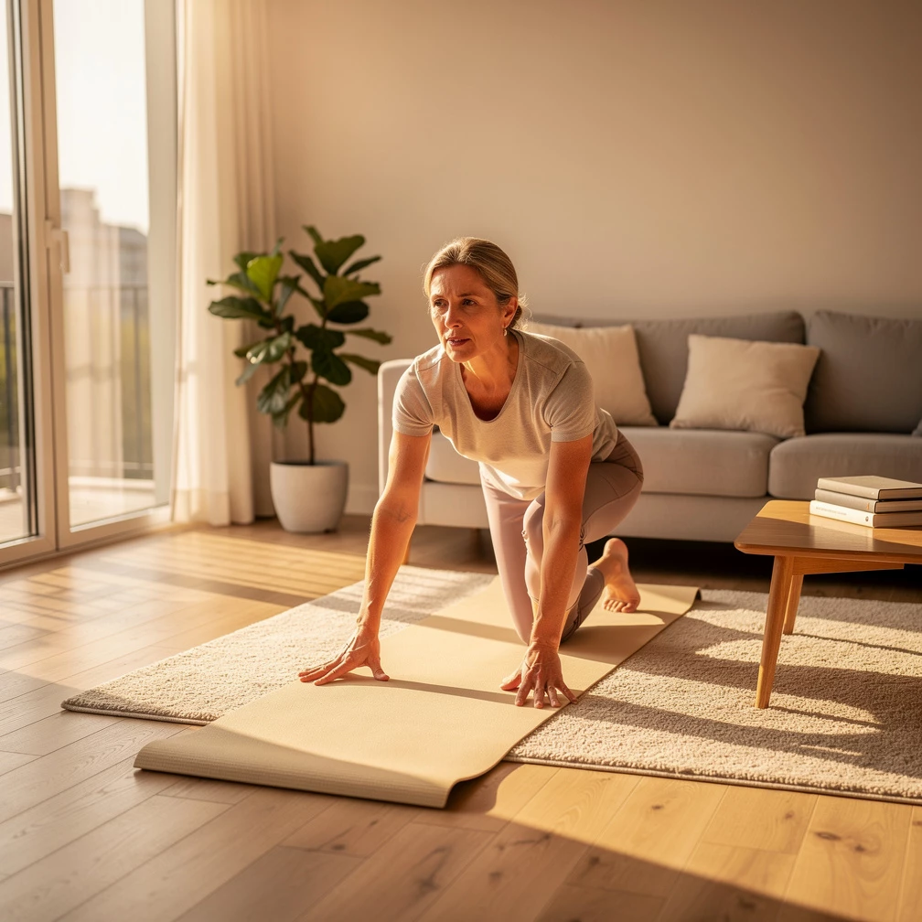 Hüftschmerzen in den Wechseljahren: Effektive Übungen für neue Stabilität