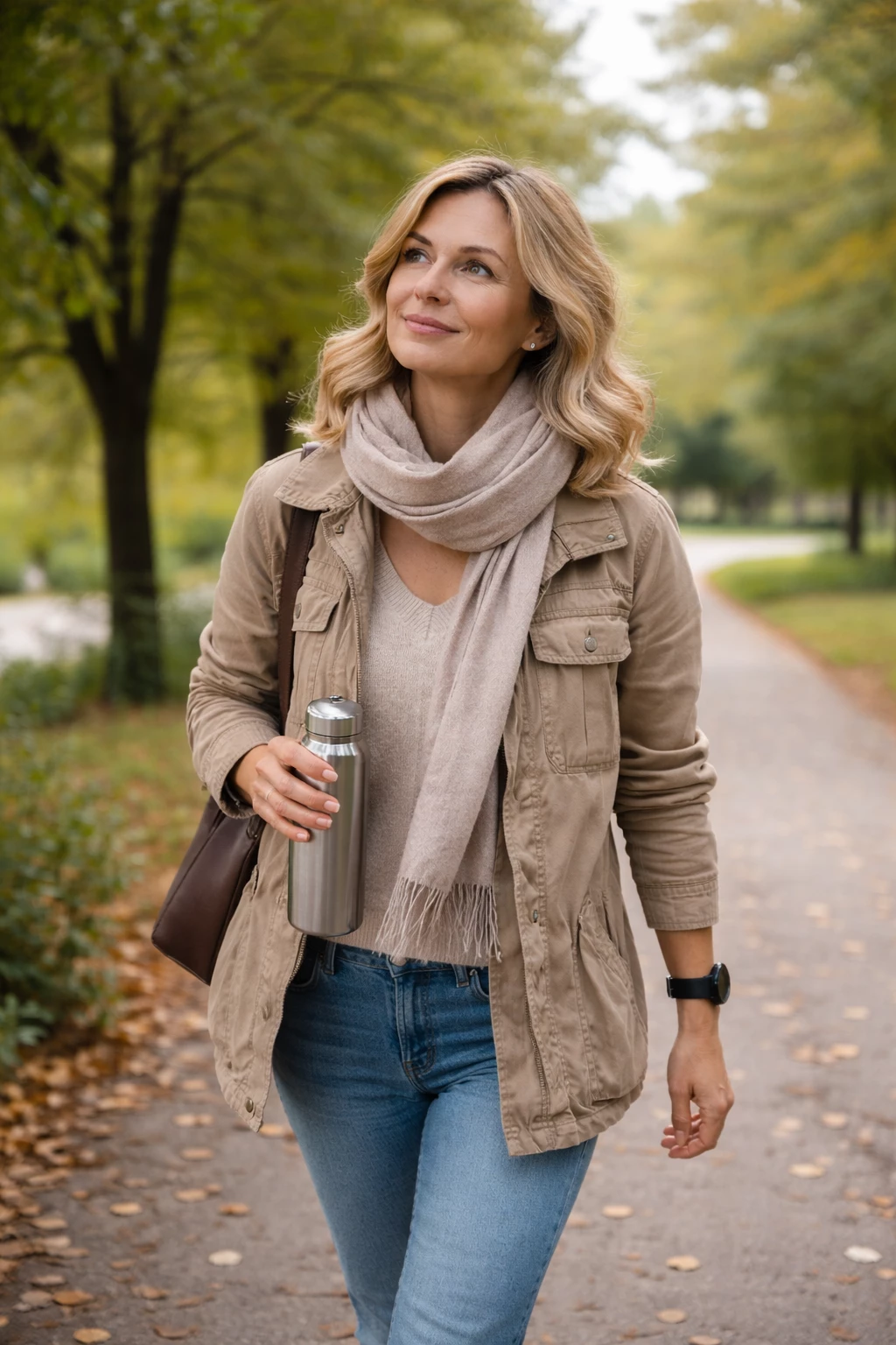 Bewegung gehört für viele zum Intervallfasten dazu: Ein entspannter Spaziergang kann den Stoffwechsel unterstützen und hilft, Hungerphasen leichter zu überbrücken.