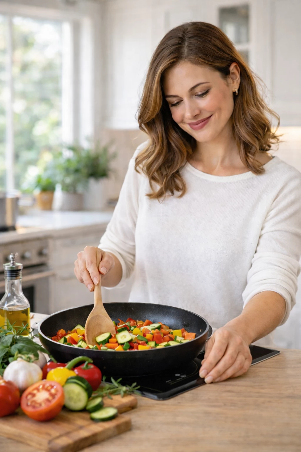 Ein herzgesunder Lebensstil lässt sich genussvoll umsetzen – mit Bewegung, Achtsamkeit und ausgewogener Küche. (KI-generiertes Bild)