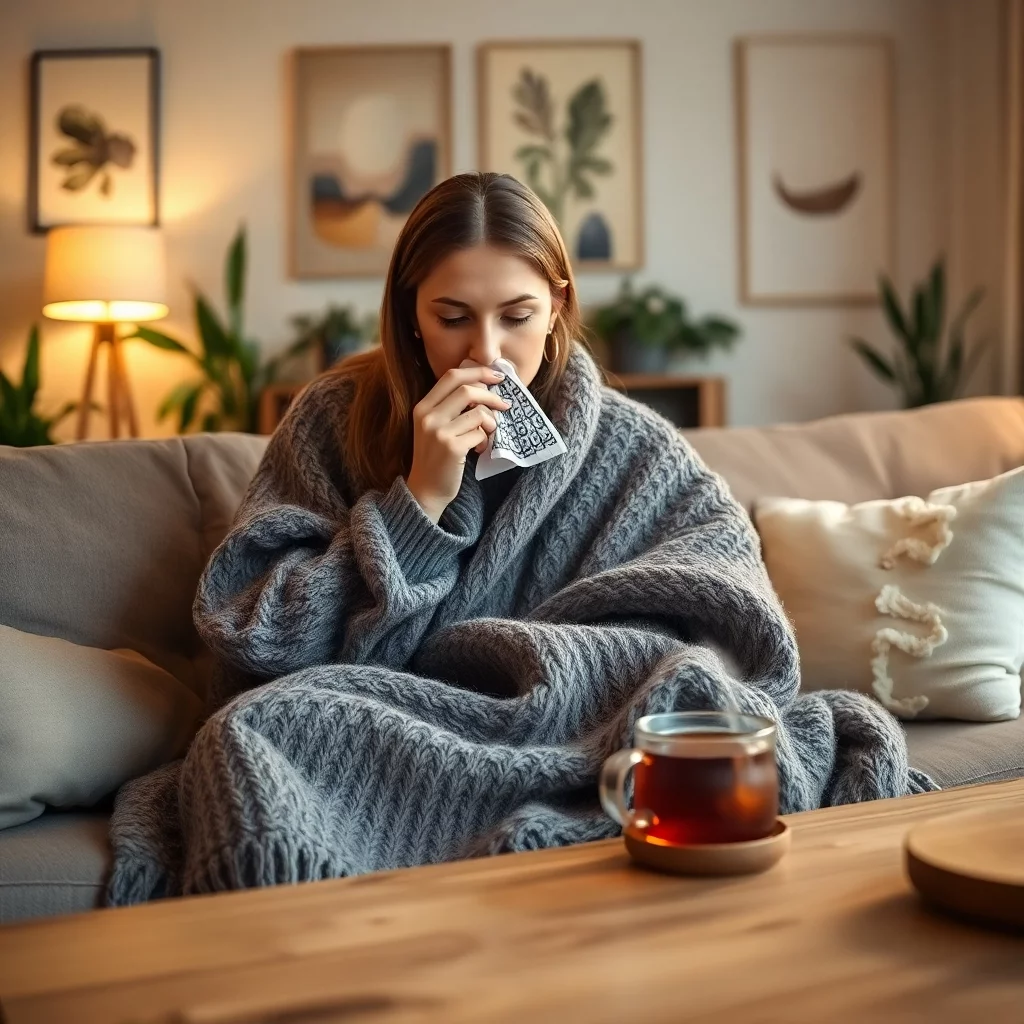 Bei Erkältung gilt: Viel Ruhe und Wärme