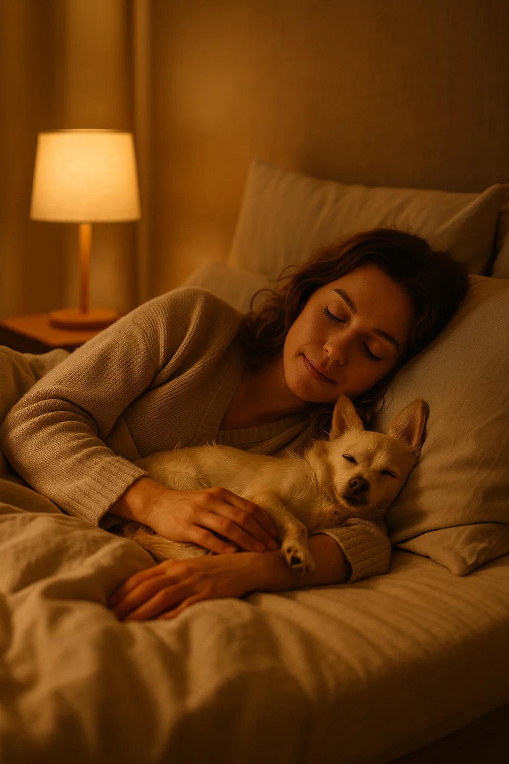 Haustiere können Nähe geben, aber auch den Schlaf unterbrechen.