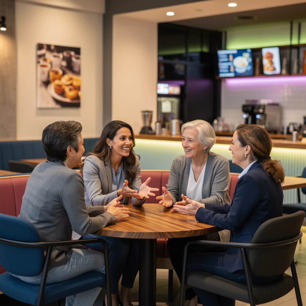 Gleichberechtigung zeigt sich nicht nur in Debatten, sondern vor allem im Arbeitsalltag – etwa bei Gehalt, Karrierechancen und Arbeitszeiten. (KI-generiert)