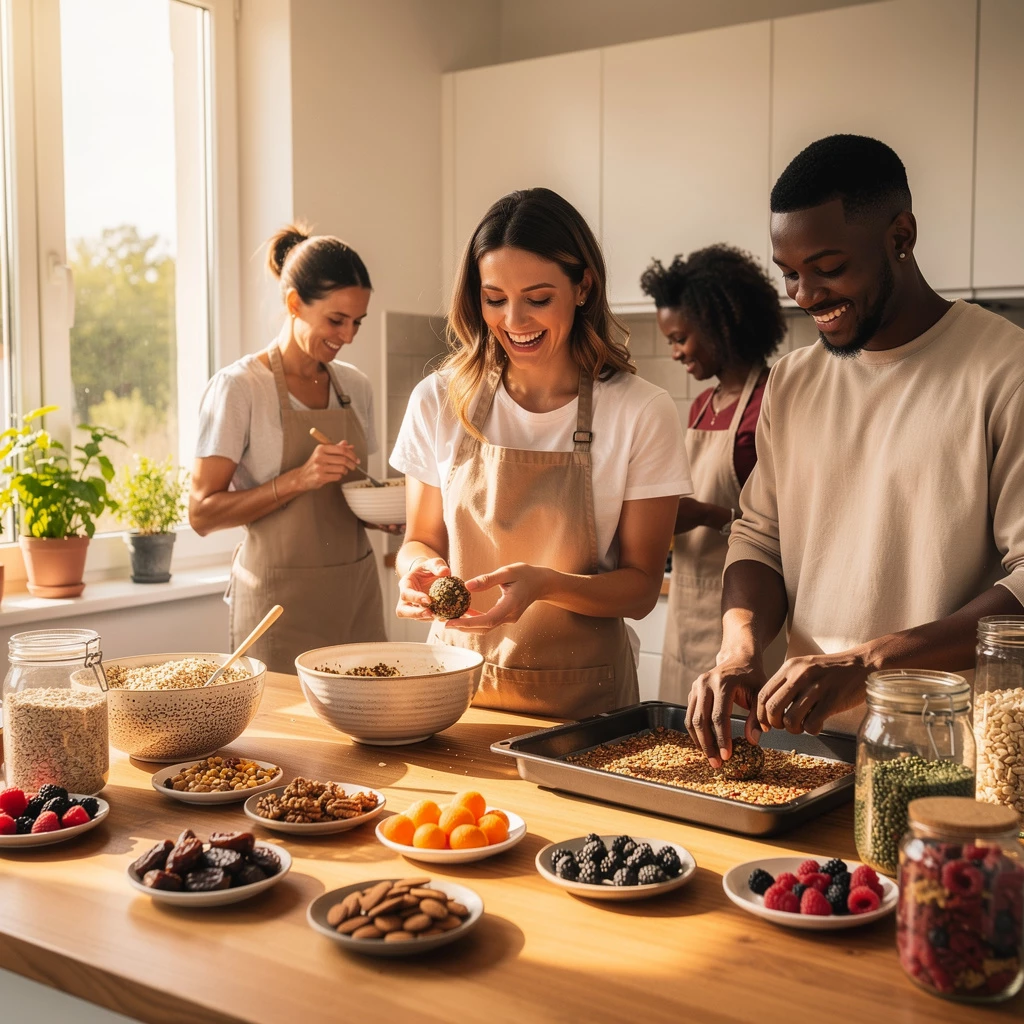 Energiebällchen und andere gesunde Snacks sind schnell selbst gemacht