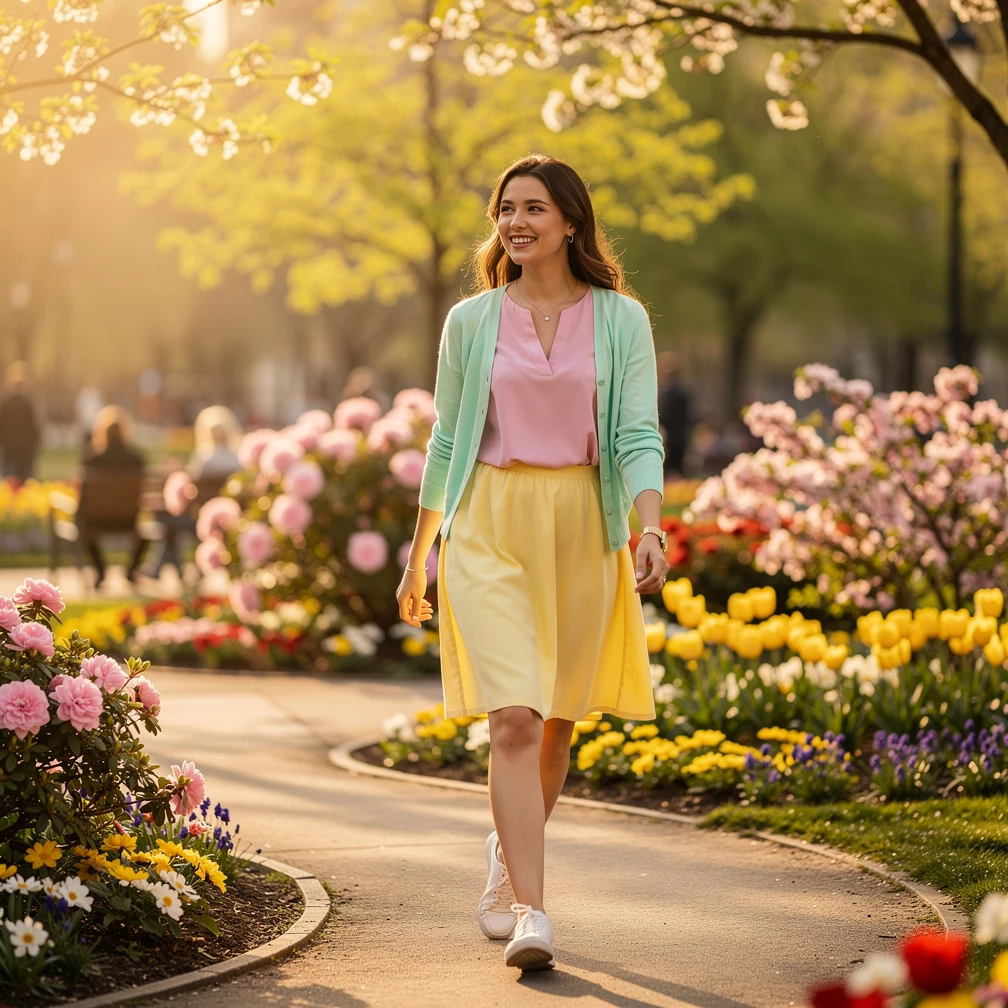 Frühlingsoutfits für Frauen: Styles von Casual bis Elegant