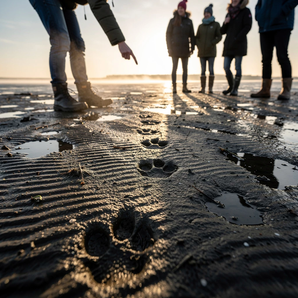 Watt im Winter Tour Esens – Magisches Wattwandern im Nationalpark