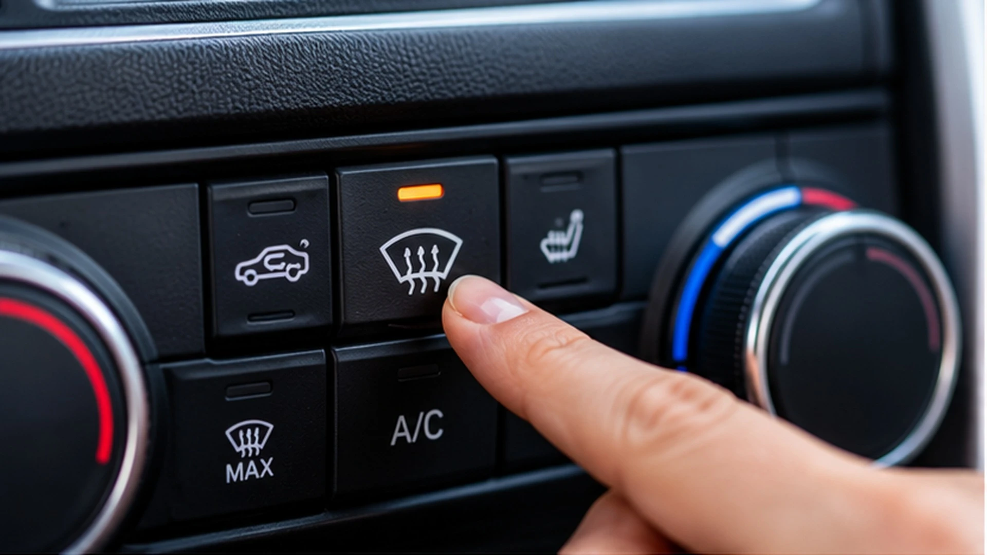 Defrost-Funktion Ein Knopfdruck für freie Sicht: Mit der richtigen Einstellung von Heizung und Lüftung verschwindet der Beschlag meist schnell. (KI-generiert)