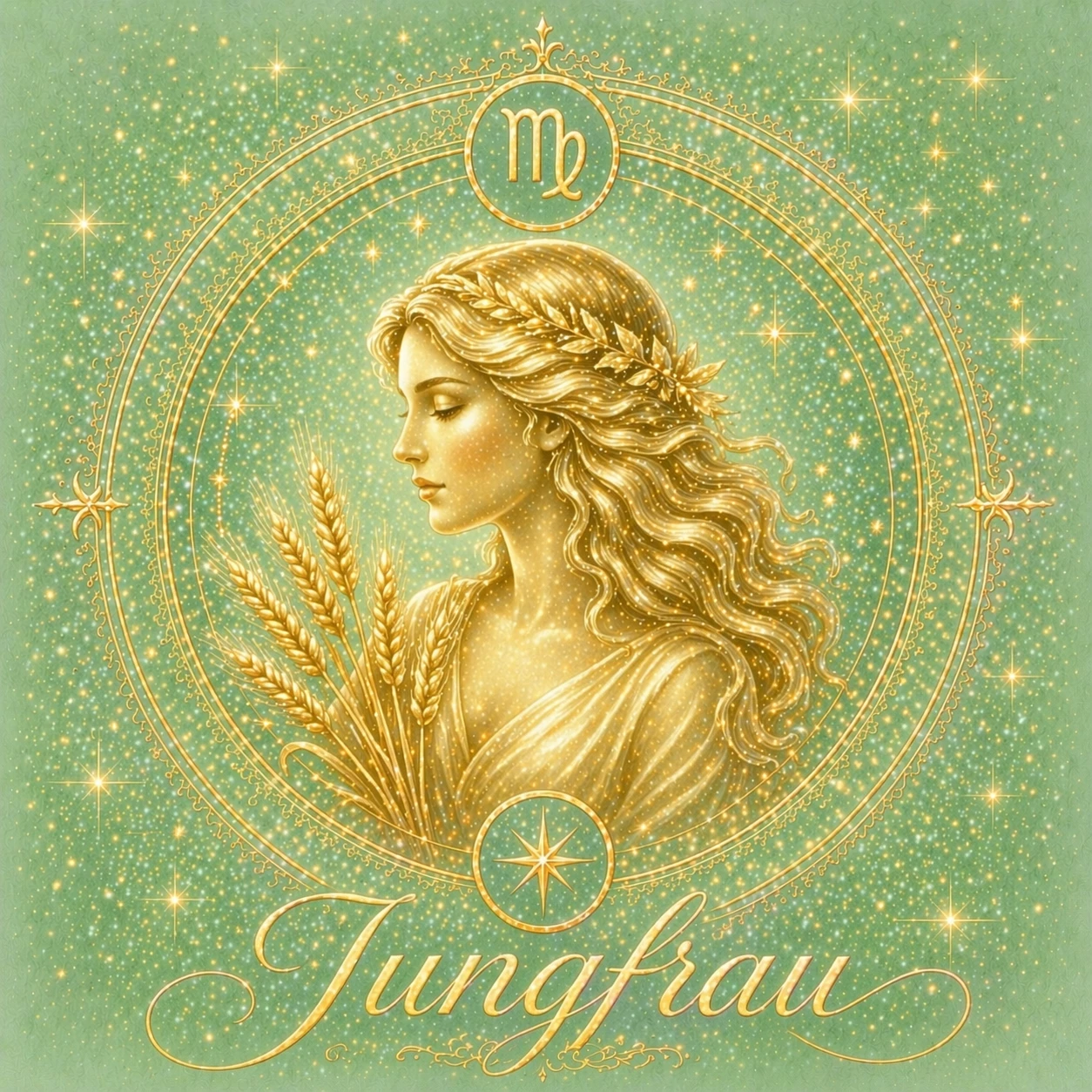 Jungfrauen nutzen den Mai für Klarheit, Struktur und bewusste Entscheidungen (KI-generiert)