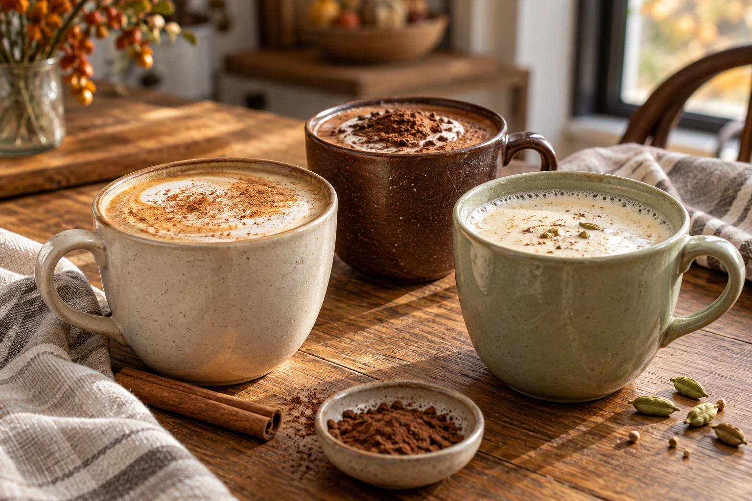 Kaffee mit Gewürzen