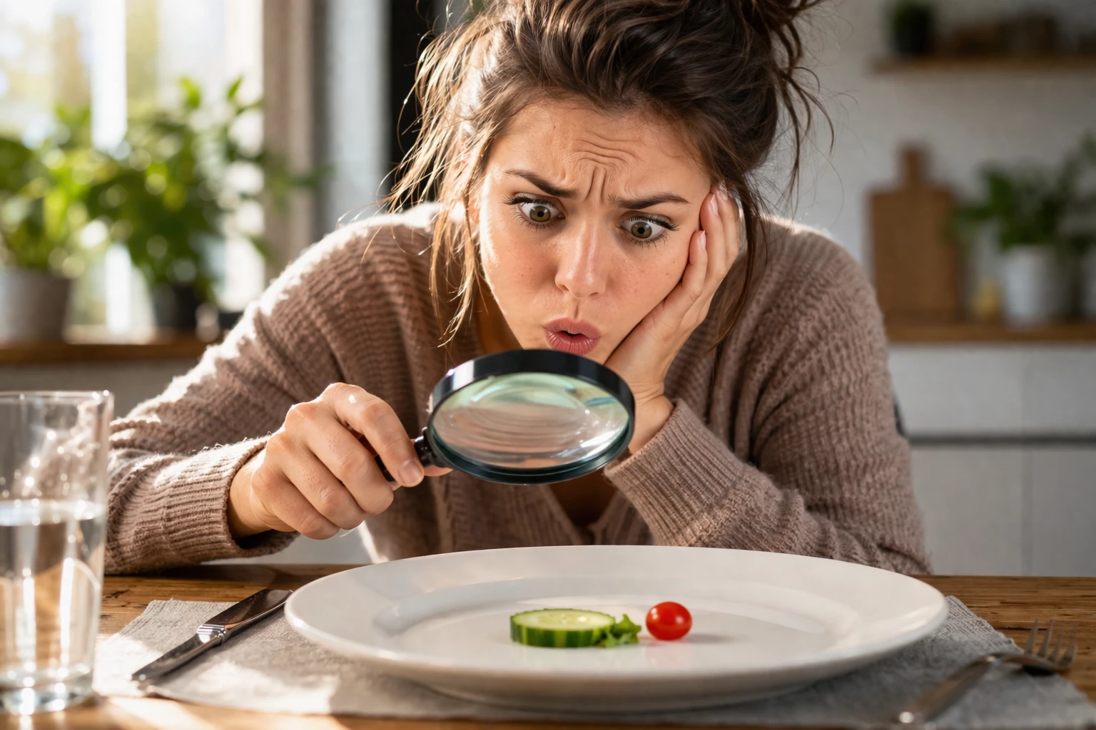 Zu wenig Essen kann den Körper ausbremsen – er spart Energie statt sie zu verbrennen (KI-generiert)
