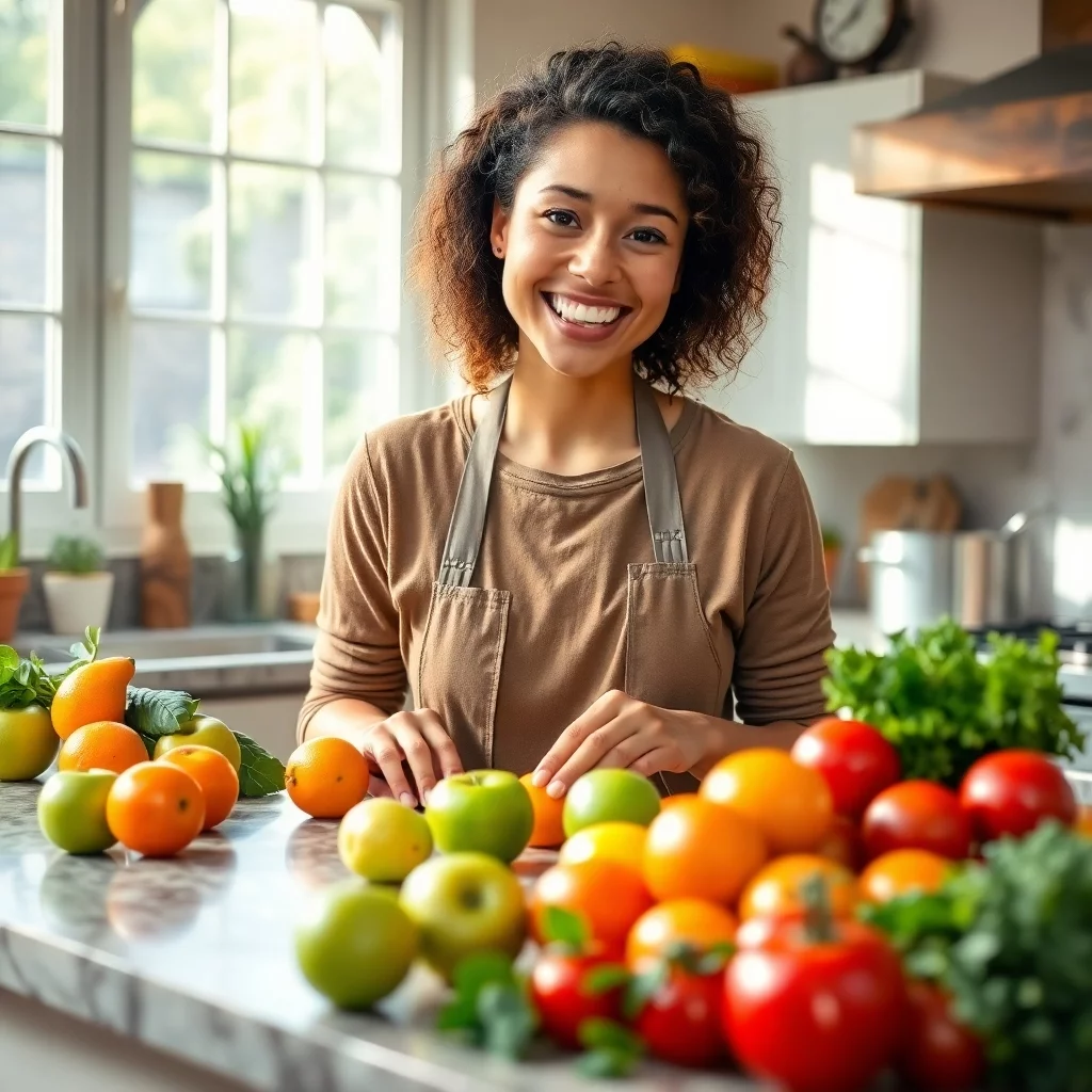 Nimm dir die Zeit und koche dir gesunde frische Mahlzeiten