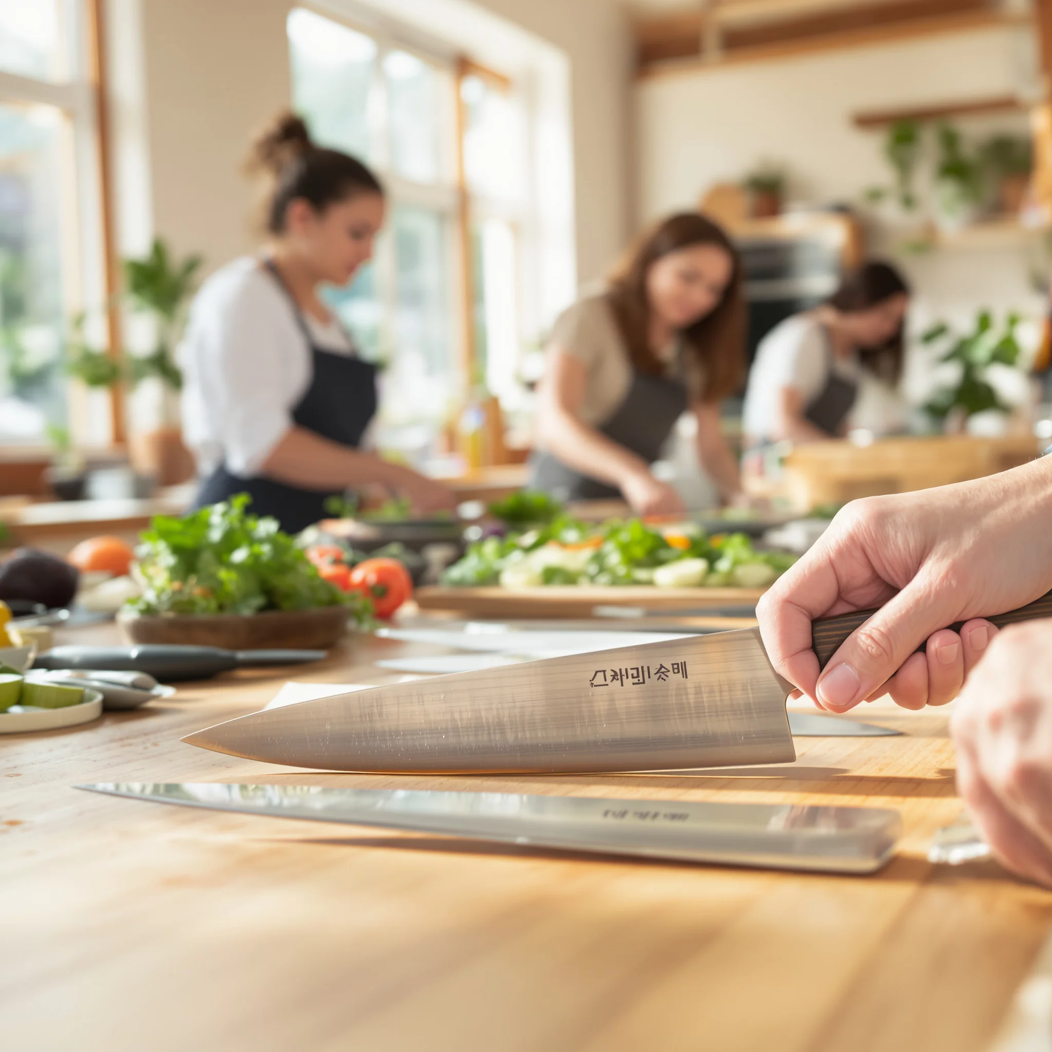 Japanische Messer sind wie ein eleganter Sportwagen in der Küche