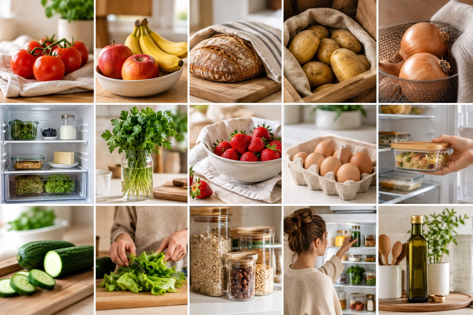 Lebensmittel aufbewahren Die größten Irrtümer im Haushalt (Bild KI generiert).webp