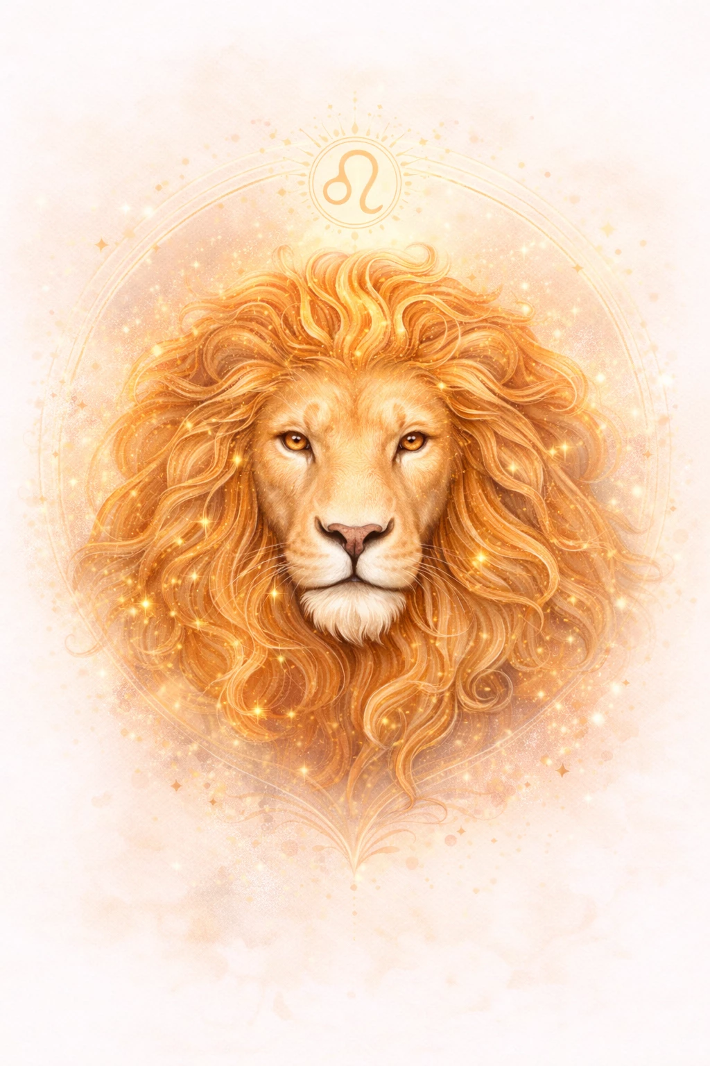Strahlkraft pur: Der Löwe steht für Selbstbewusstsein, Kreativität und warme Lebensfreude. (KI-generiertes Bild)