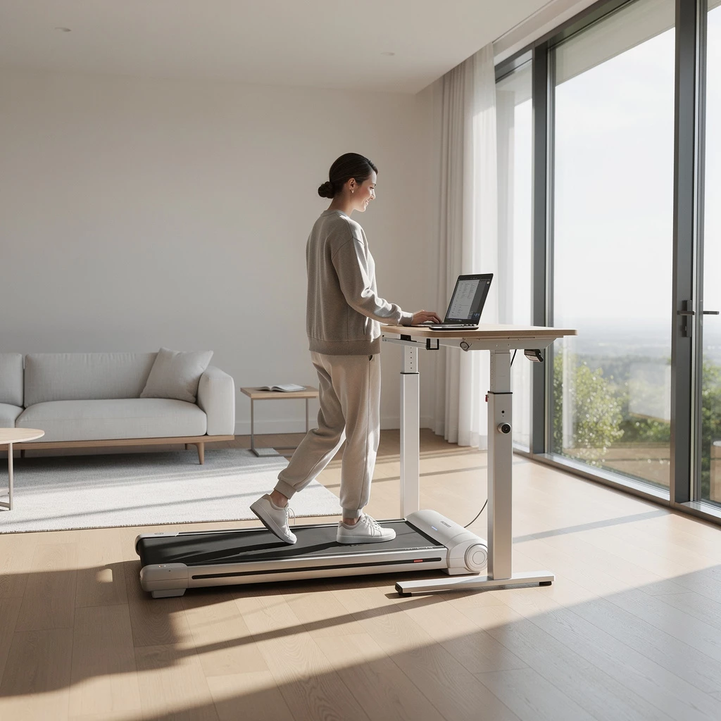 10.000 Schritte von zuhause: Wie Walking-Pads den Spaziergang zuhause erm&ouml;glichen