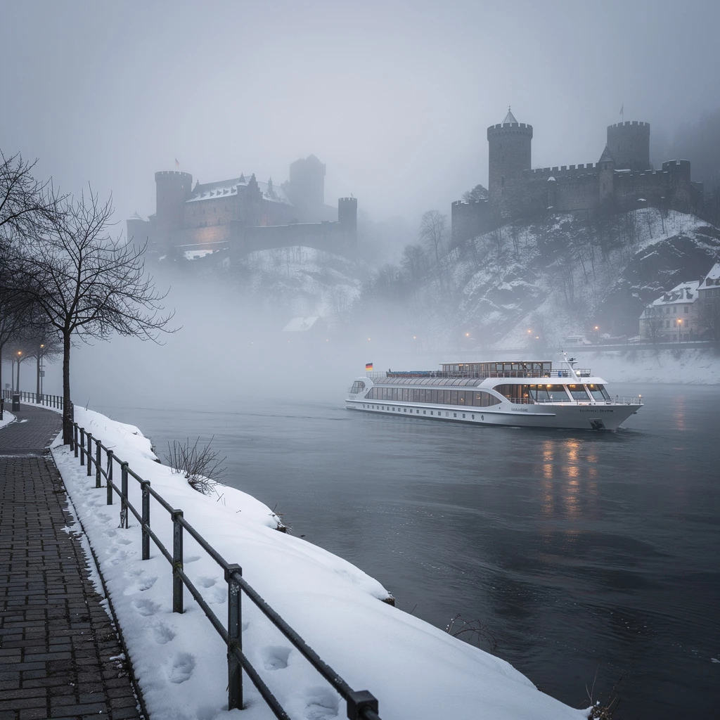 Flusskreuzfahrt Rhein im Winter: Rhein-Romantik ohne Gedränge