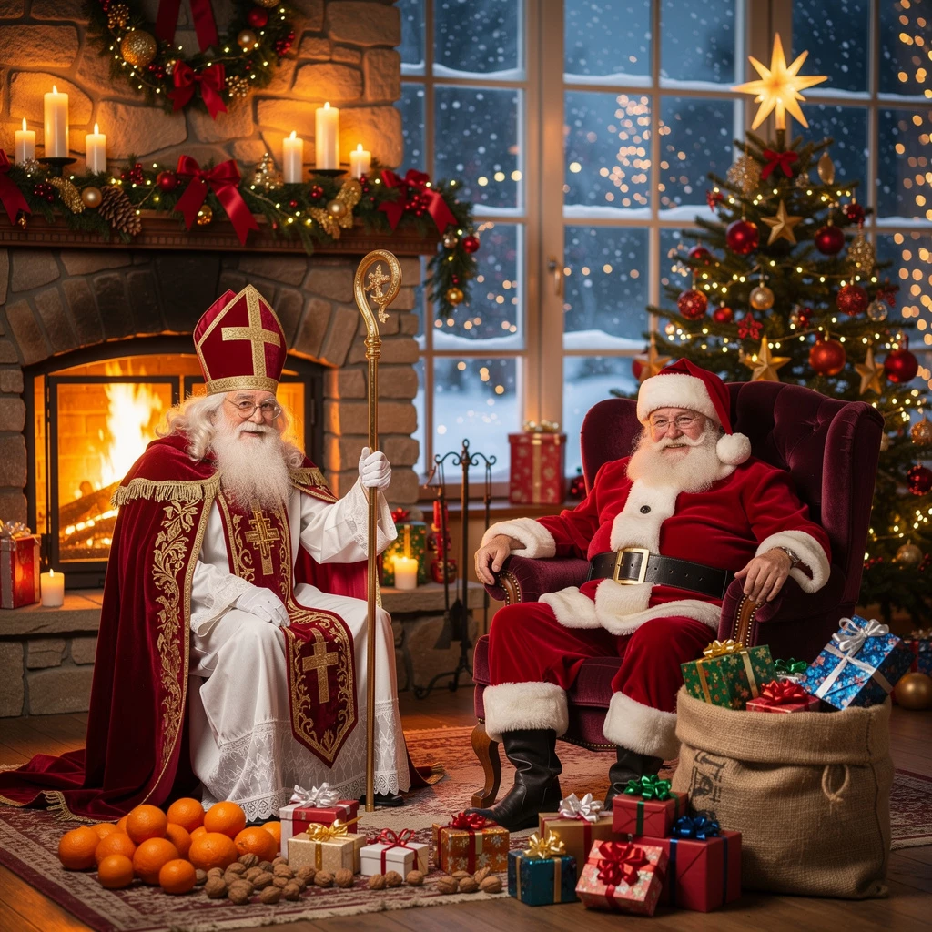 Wer ist eigentlich der Nikolaus – und wer der Weihnachtsmann?