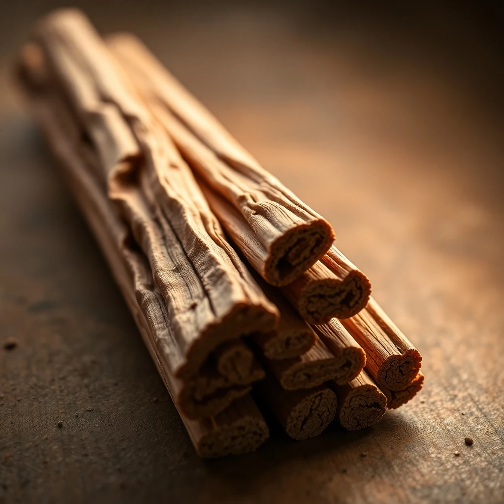 Palo Santo Holz als Räucherstäbchen sind sehr beliebt (KI-generiertes Bild)