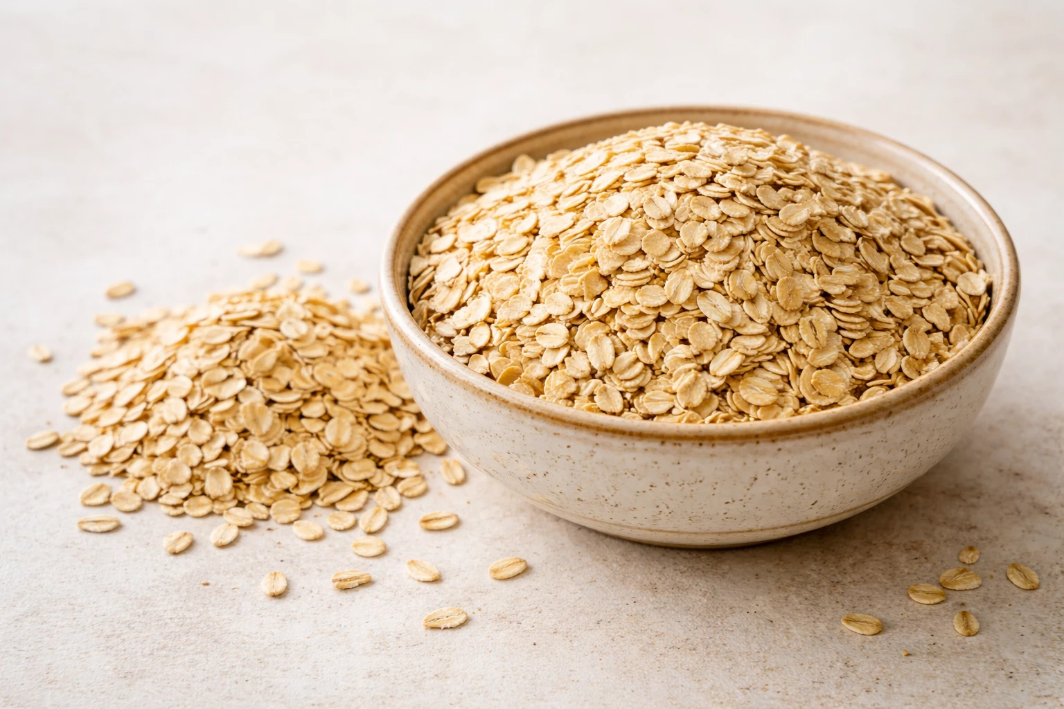 Haferflocken liefern wertvolle Ballaststoffe (KI-Bild)