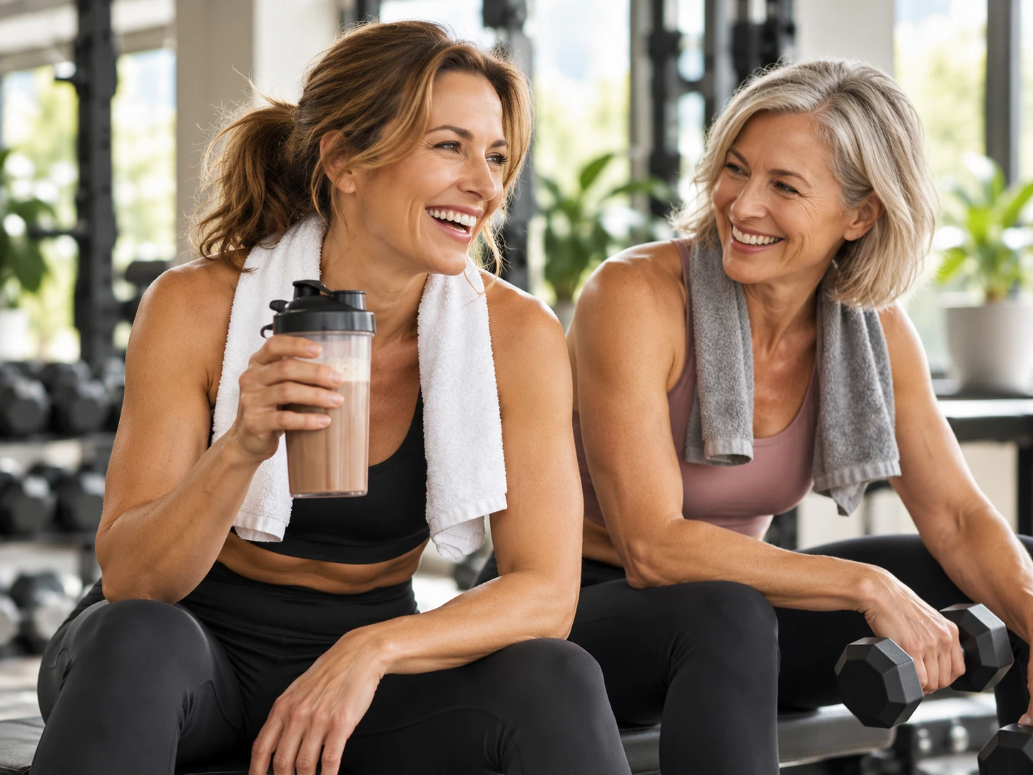 So sind sinnvoll sind Proteinshakes (Bild KI generiert).webp