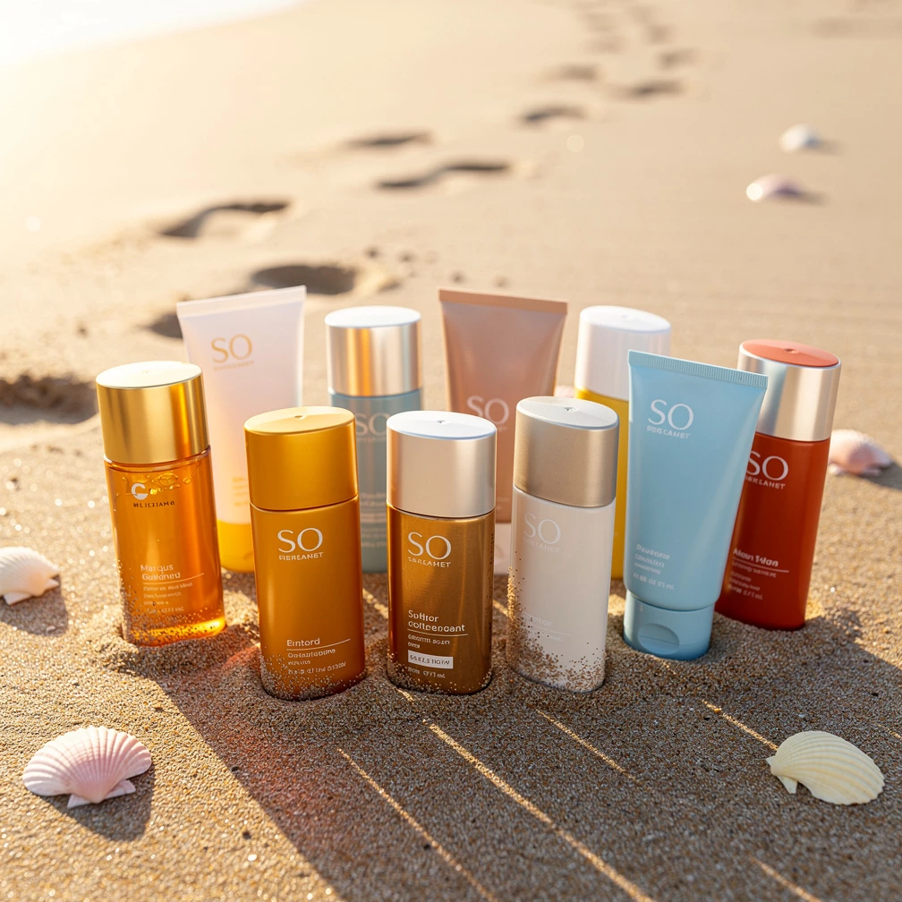 Sonnenschutz gehört genauso zum Sommer wie Meer und Eis – und sollte nie fehlen (KI-generiert)