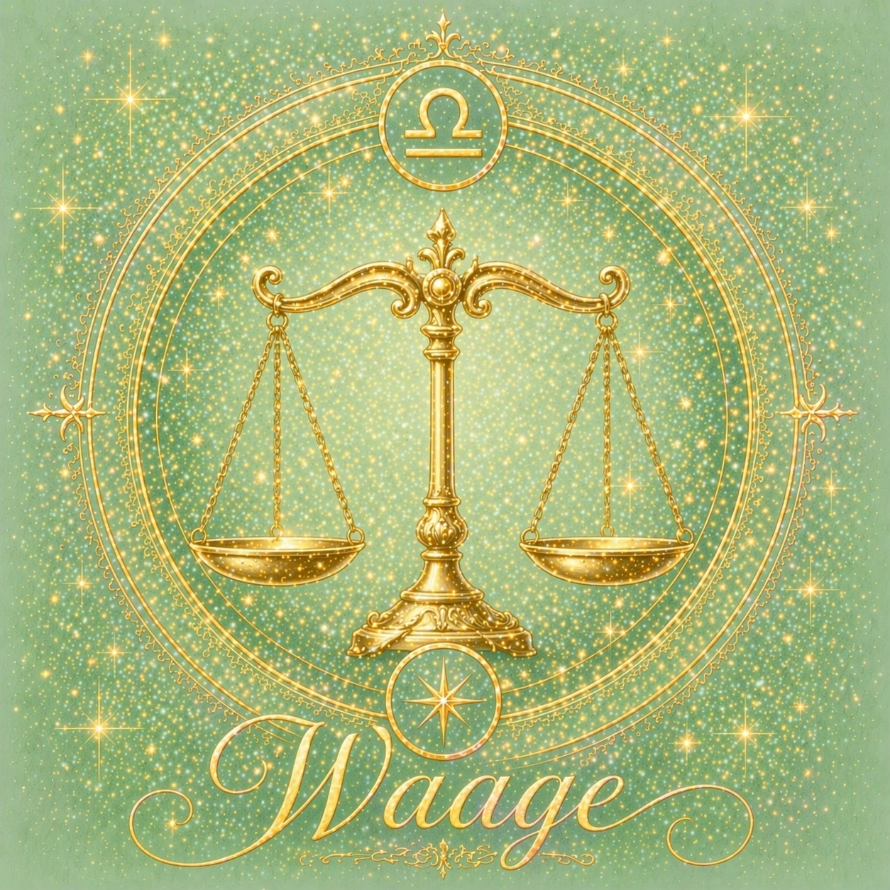 Waagen suchen im Mai Balance – und finden neue Harmonie in Beziehungen (KI-generiert)