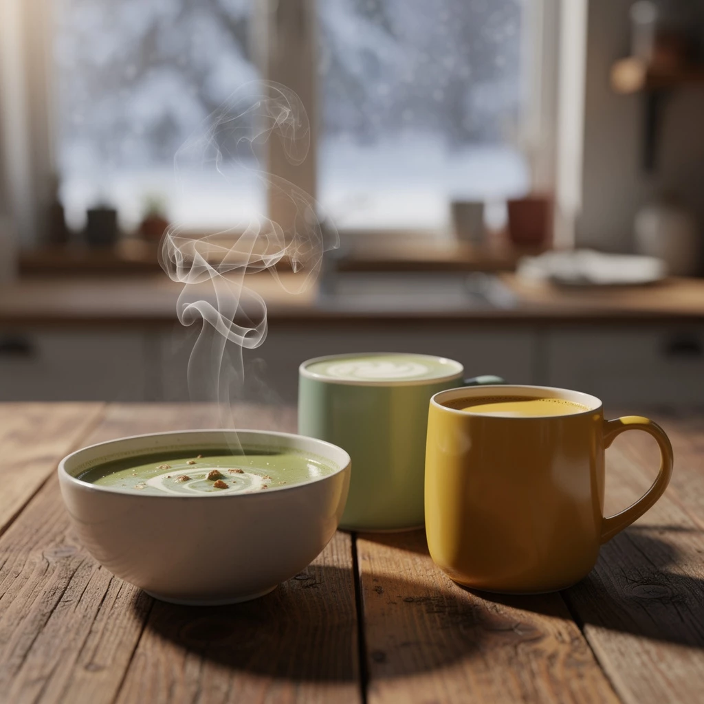 Hei&szlig;e Tassen f&uuml;r kalte Tage: Suppen & Trendgetr&auml;nke