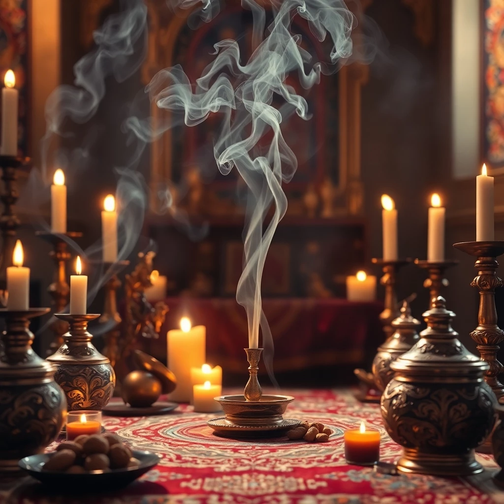 Schon vor Jahrtausenden wurde in vielen Teilen der Welt geräuchert, um Unglück fernzuhalten (KI-generiertes Bild)