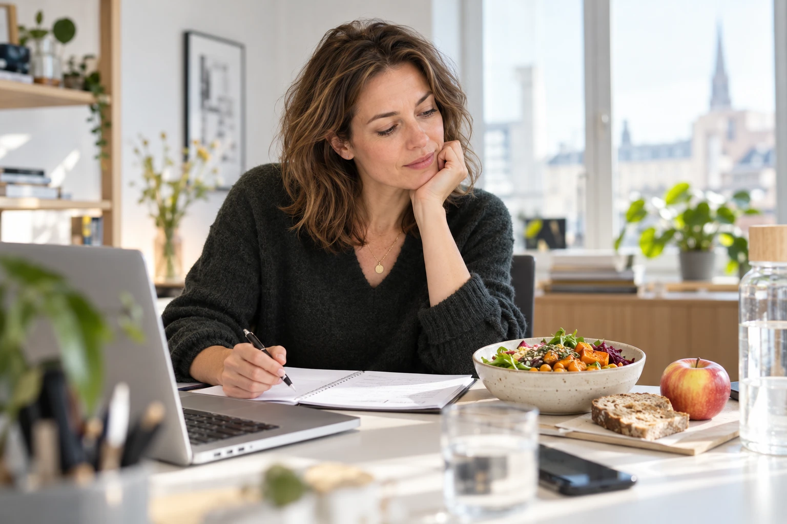 Wenn Essen ständig Thema ist Food Noise ohne Diätdruck verstehen (Bild KI generiert).webp