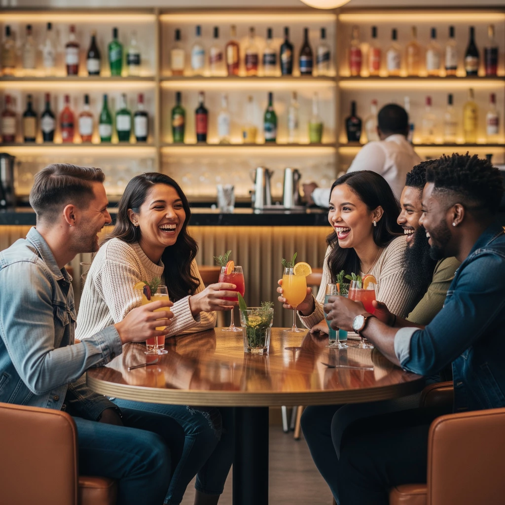Gemeinsam genießen – auch ohne Alkohol. Mocktails zeigen, dass Geselligkeit und Spaß nicht vom Promille abhängen.