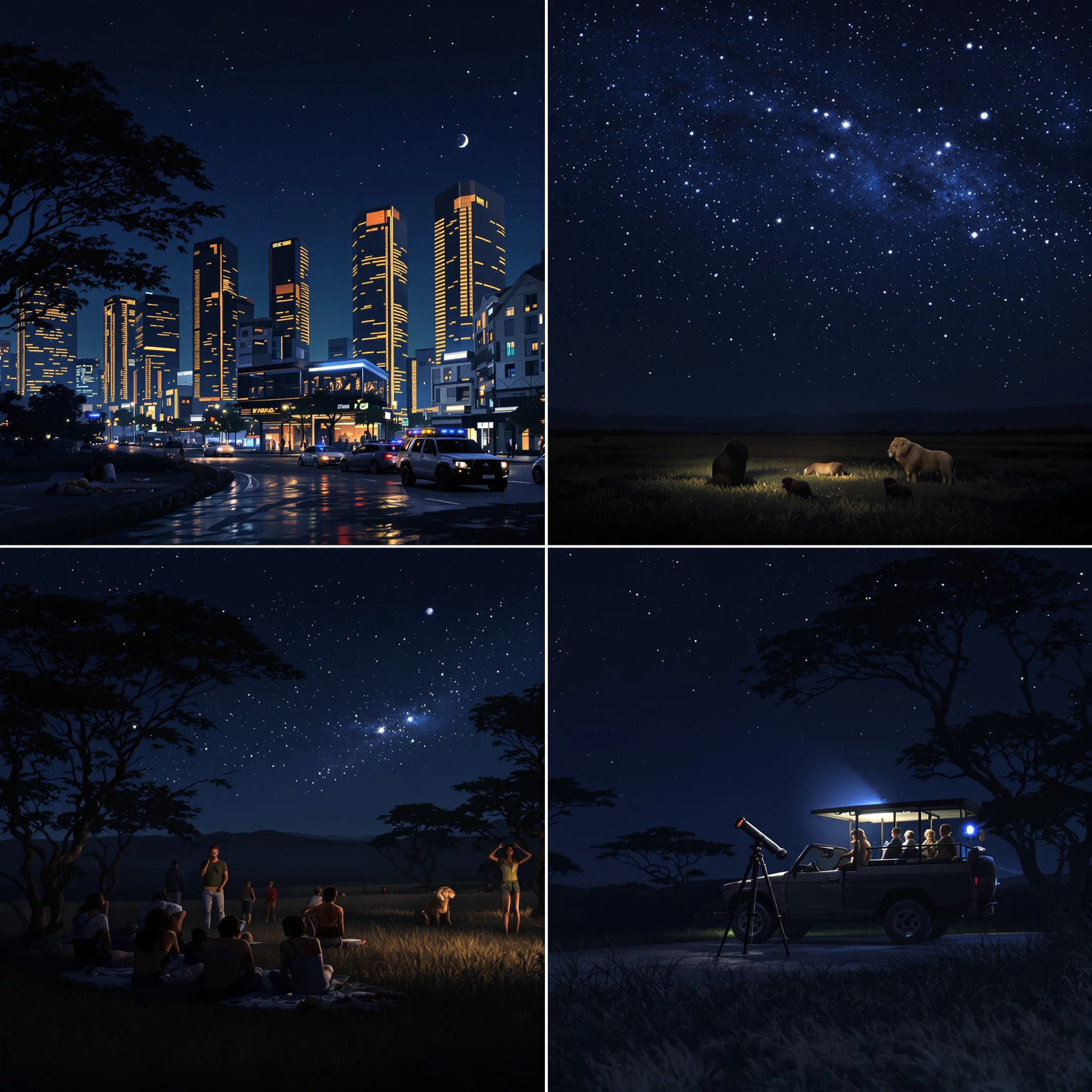 Noctourism – Reisen ins Nachtleben der Natur und Städte