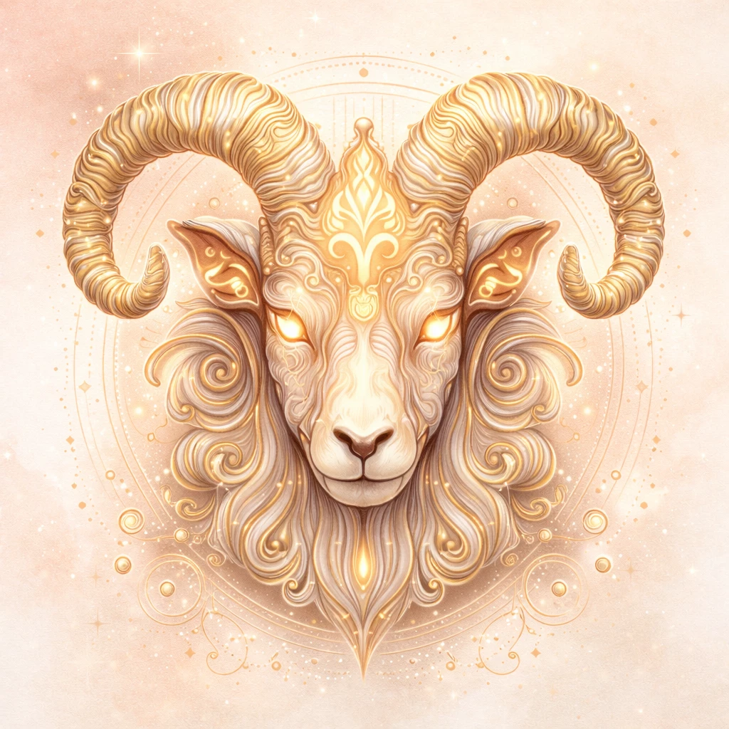 Feurige Entschlossenheit und neue Impulse: Der Widder steht für Mut, Aufbruch und frische Energie. (KI-generiertes Bild)