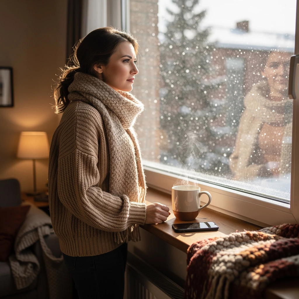 Der Blick nach draußen entscheidet oft über den Tagesplan: Schnee und Glätte stellen Wege, Termine und Routinen infrage.