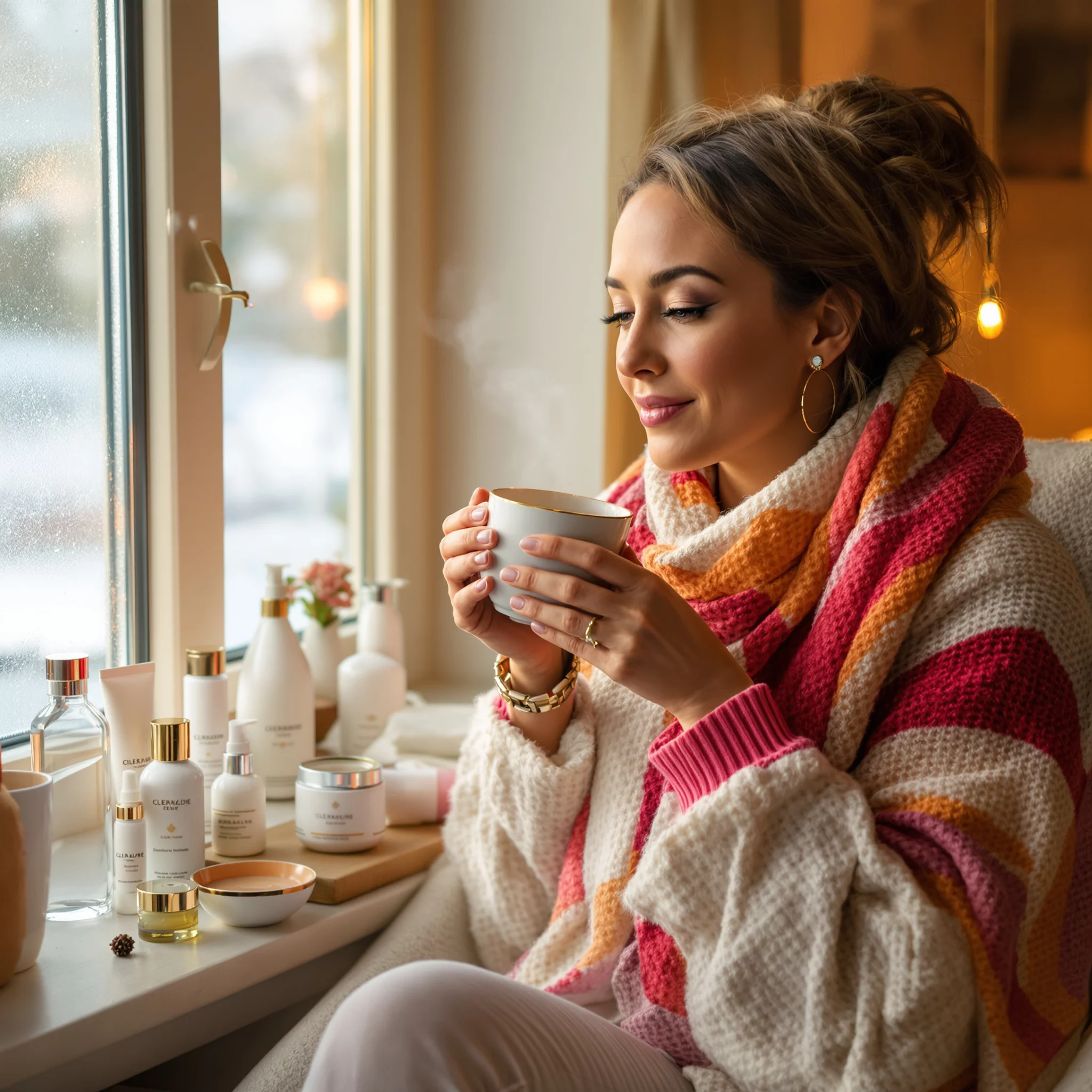 Viel Flüssigkeit ist für die Haut im Winter besonders wichtig.